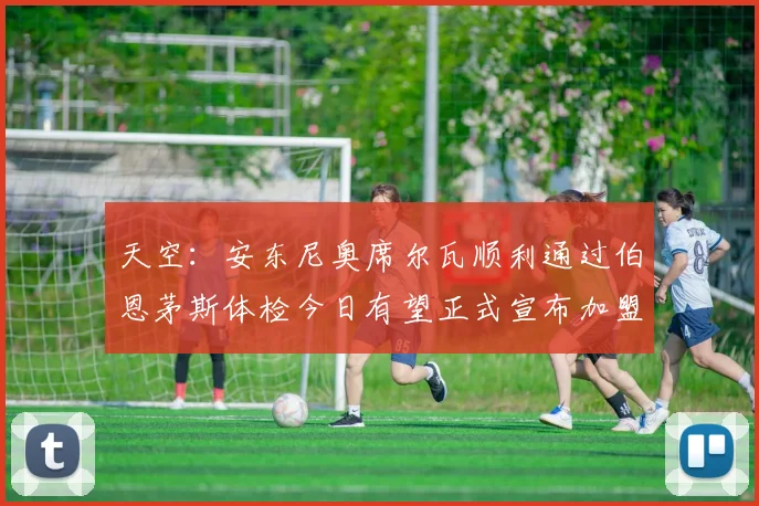 天空:安东尼奥席尔瓦顺利通过伯恩茅斯体检今日有望正式宣布加盟